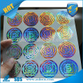 Uso ao ar livre 3D effect High Residue hologram label tshirt